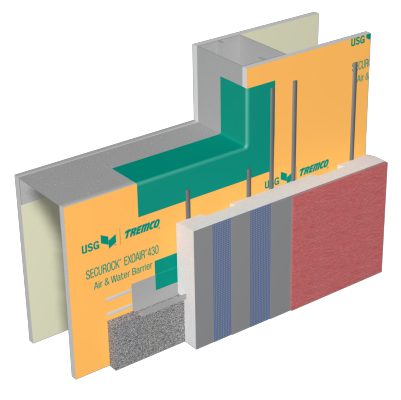 Outsulation PE Securock ExoAir 430 System